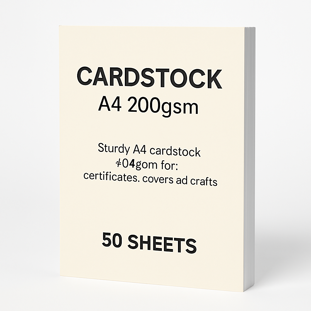 Cardstock A4 200gsm (50 sheets)