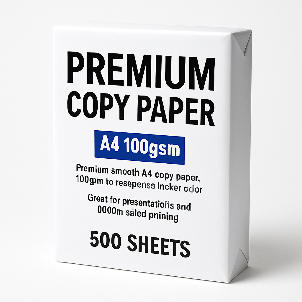 Premium Copy Paper A4 100gsm (500 sheets)