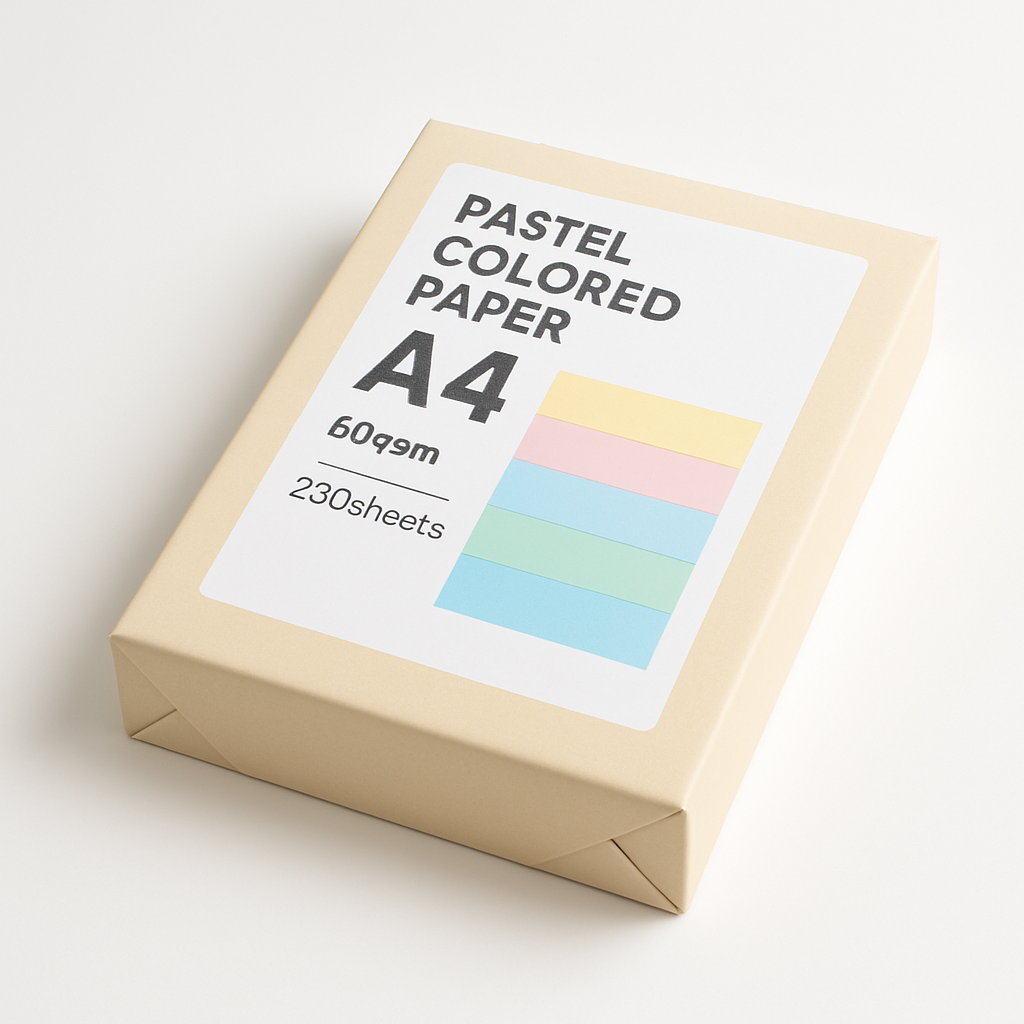 Pastel Colored Paper A4 80gsm (250 sheets)
