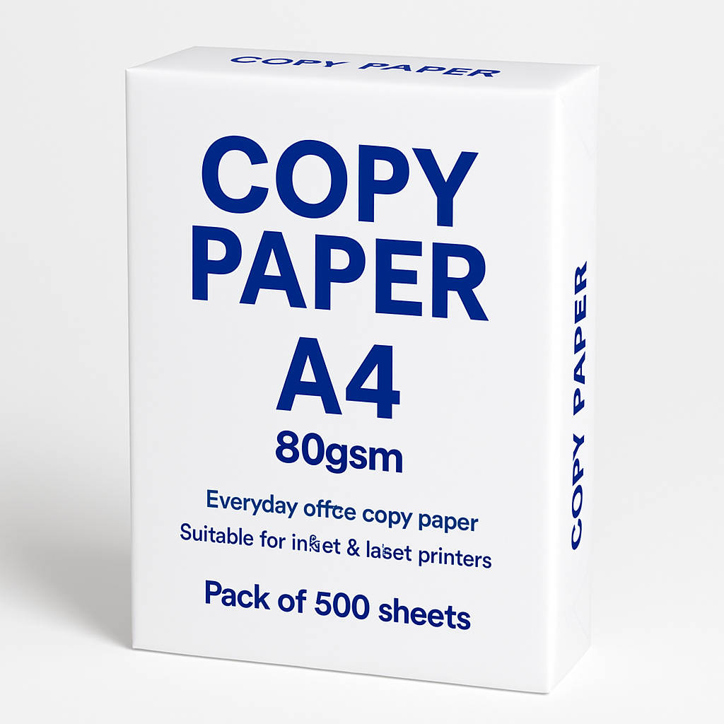 Copy Paper A4 80gsm (500 sheets)