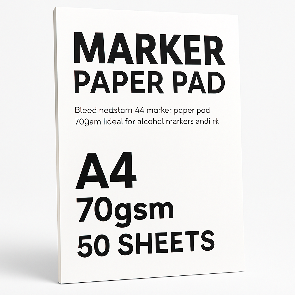 Marker Paper Pad A4 70gsm (50 sheets)