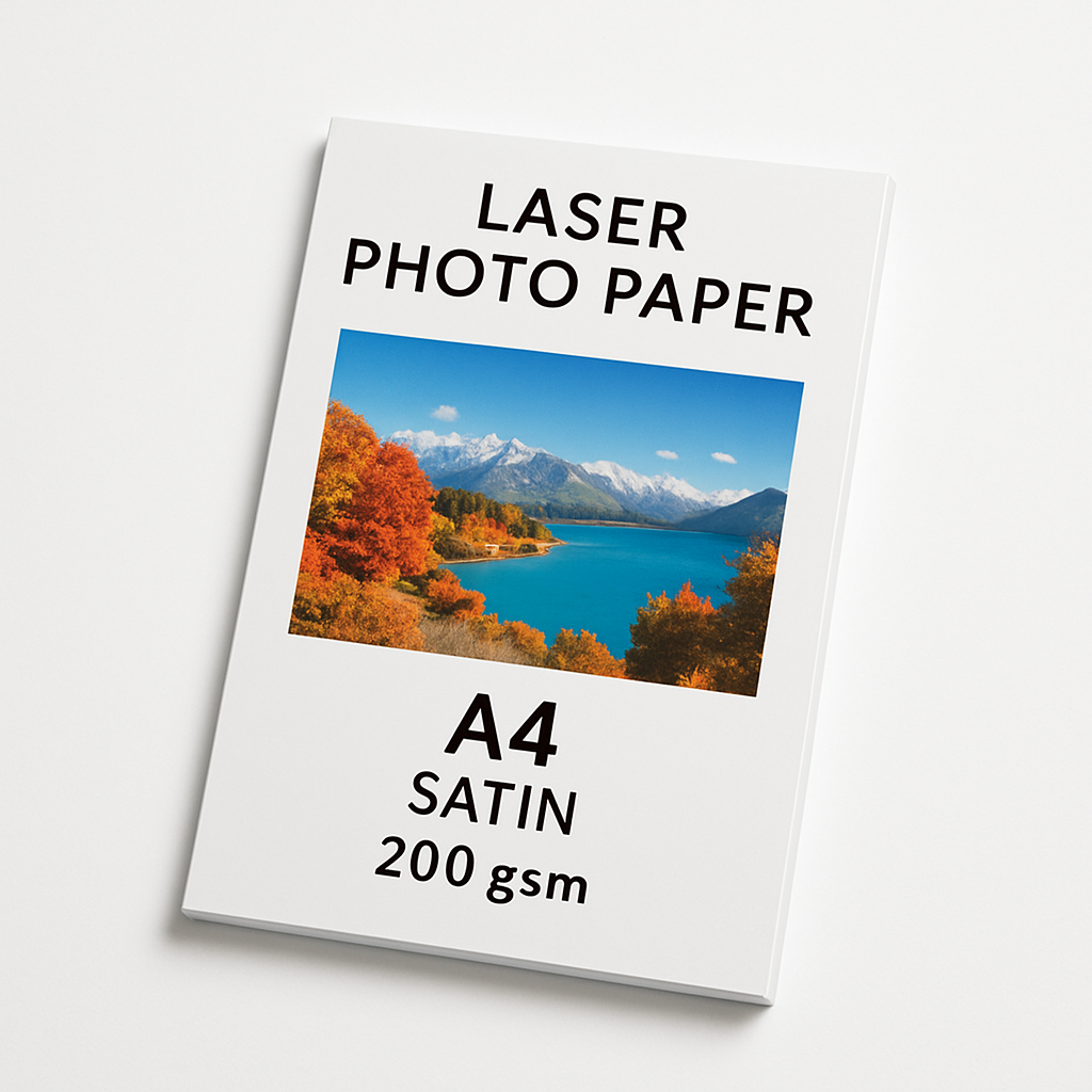 Laser Photo Paper A4 Satin 200gsm (50 sheets)
