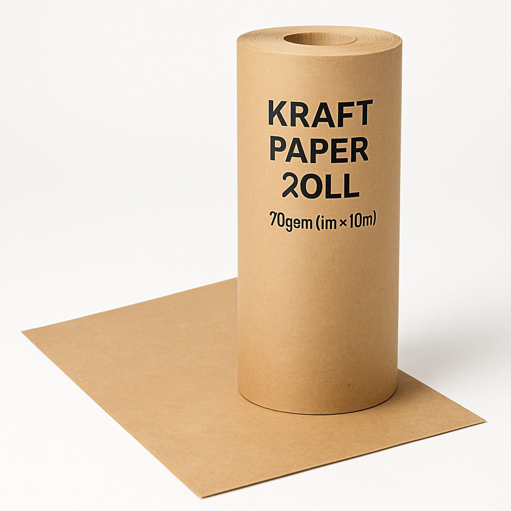 Kraft Paper Roll 70gsm (1m × 10m)