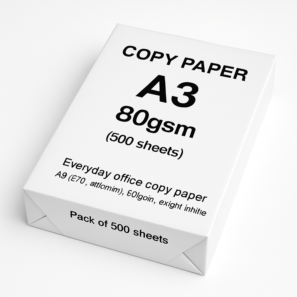 Copy Paper A3 80gsm (500 sheets)